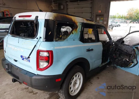 2023 Ford Bronco Sport Heritage из США, поврежденный, VIN 3FMCR9G60PRE27704